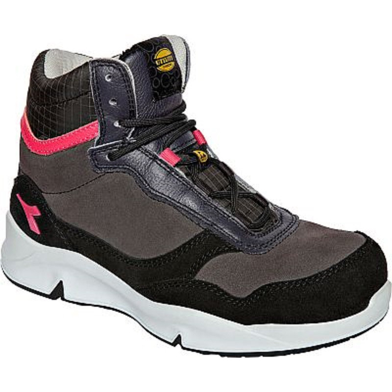Black Protective Boots, DIADORA ATHENA MID S3L