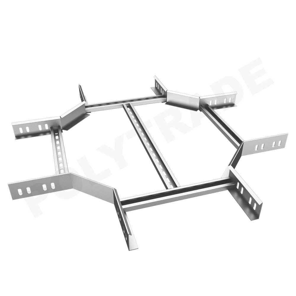 Cross Horizontal Ladder Bend radius 600, HDG