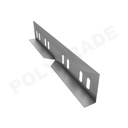 Conector ajustabil orizontal pentru jgheab metalic, HDG