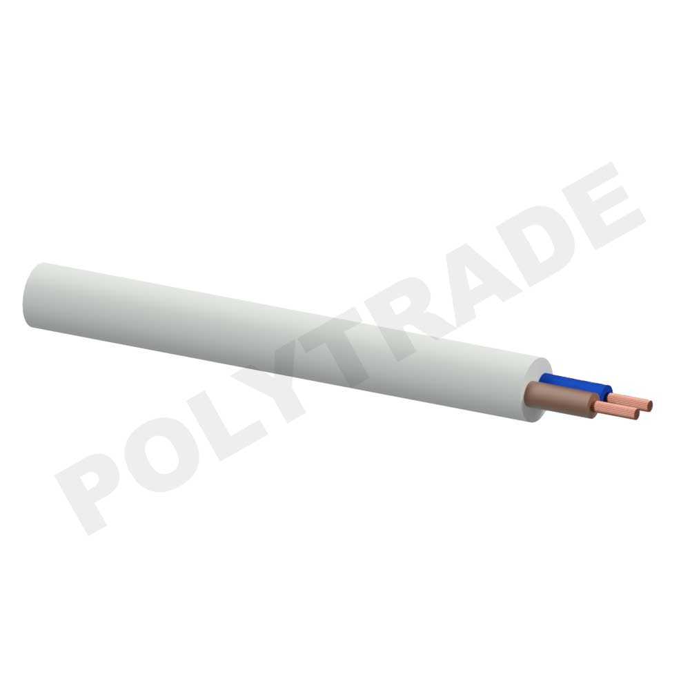 Flexible Cable H05VV-F 2x1 CL-5 RM 0.3/0.5kV