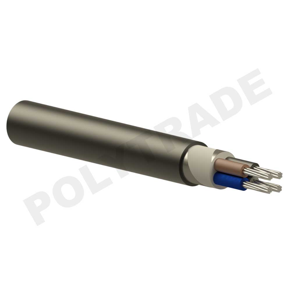 Aluminium Armored Power Cable NA2XBY 4x25 CL-2 RM 0.6/1kV
