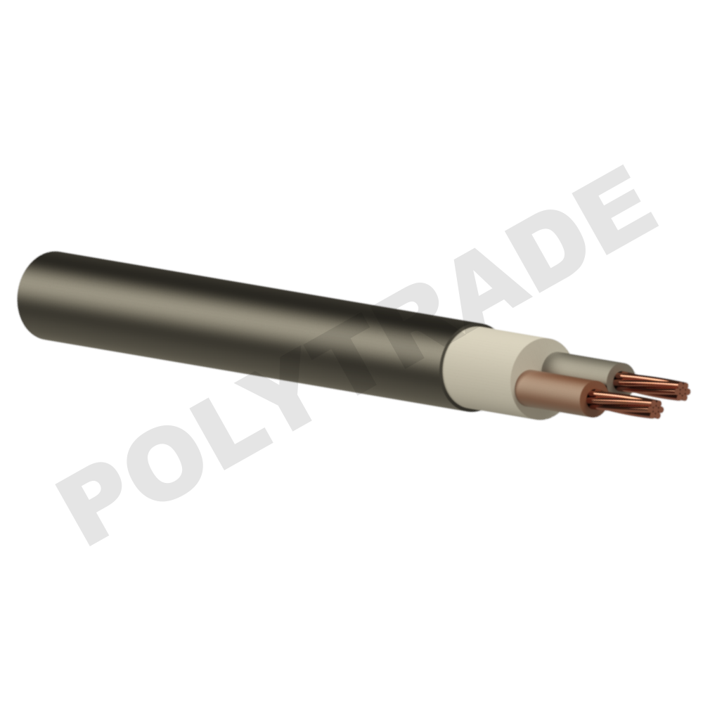 Halogen-Free Cable N2XH 2x4 CL-2 RE 0.6/1kV 