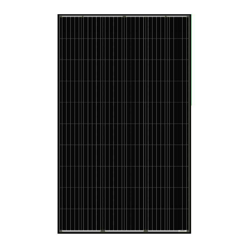 AMERISOLAR, AS-6M30-BLACK-320W, Standard Monofacial Monocrystalline PERC 320Wp Solar Panel