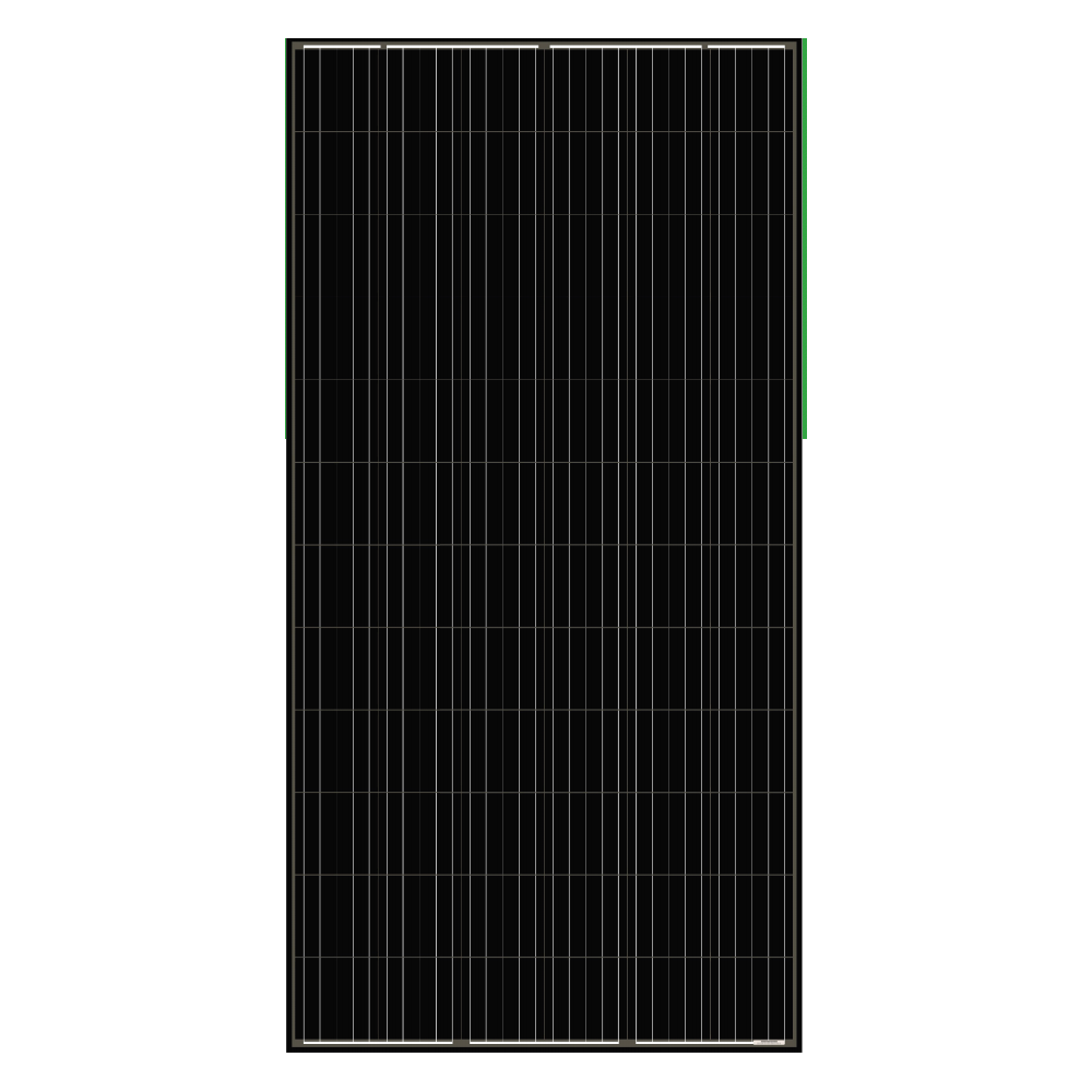 AMERISOLAR, AS-6M-BLACK-385W, Standard Monofacial Monocrystalline PERC 385Wp Solar Panel