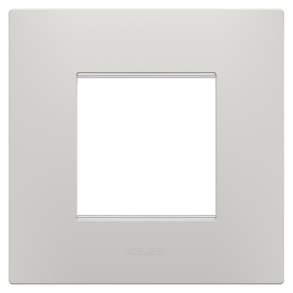 GEWISS GW16022CY, Ramă ornament Internațională EGO, IN tehnopolimer, 2 module, Argilă, Chorusmart