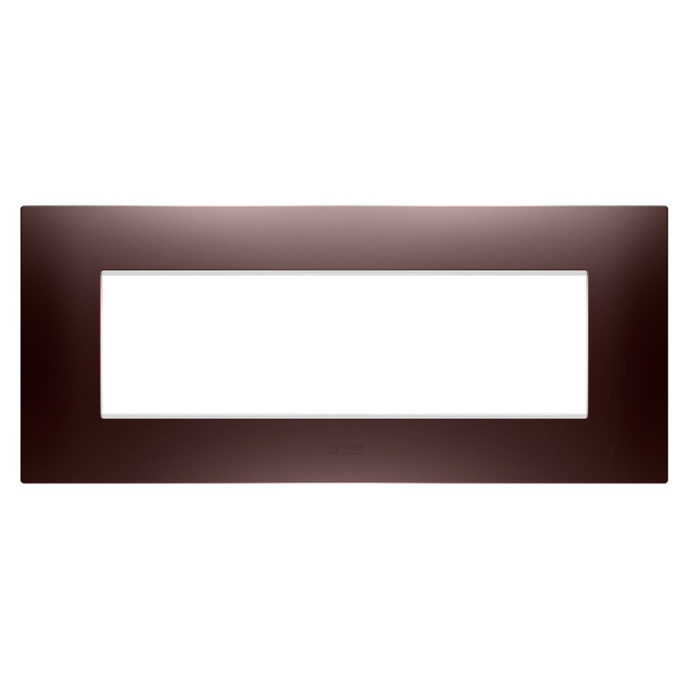 GEWISS GW16007CP, Ego Plate in Painted Technopolymer, 7 Modules, Copper, Chorusmart