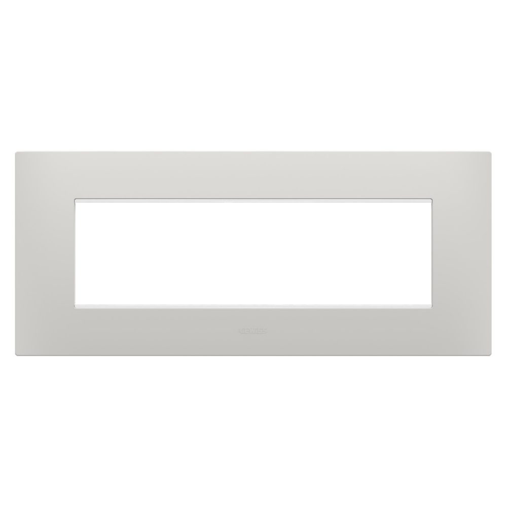 GEWISS GW16007CY, Ego Plate in Technopolymer, 7 Modules, Clay, Chorusmart