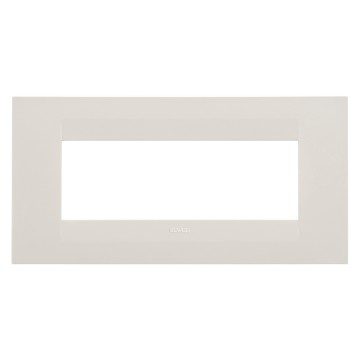 GEWISS GW16406TI, Ramă ornament GEO, IN tehnopolimer, 6 module,  fildeș, Chorusmart