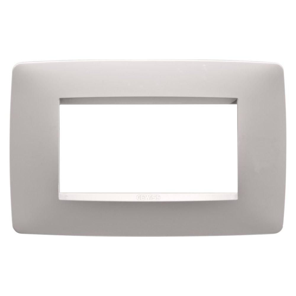 GEWISS GW16104VL, Ramă ornament, din tehnopolimer vopsit, 4 module, Bej natural, Chorusmart