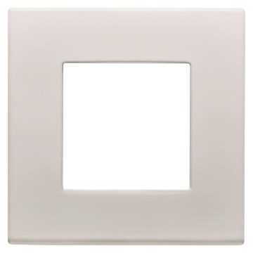 GEWISS GW35901AH, Ramă ornament dahlia, IN tehnopolimer, 1 circuit, Cânepă