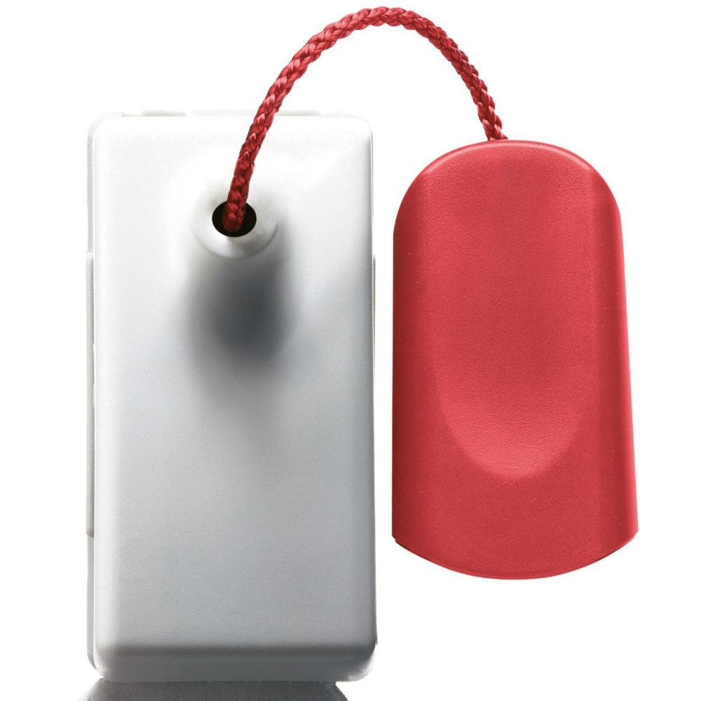 GEWISS GW20518, Push-button 2P 250V AC, NO 10A with Pull-cord, 1 Module, System White