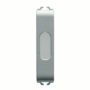 GEWISS GW14641, Single Indicator Lamp, Opal, 1/2 Module, Titanium, Chorusmart 