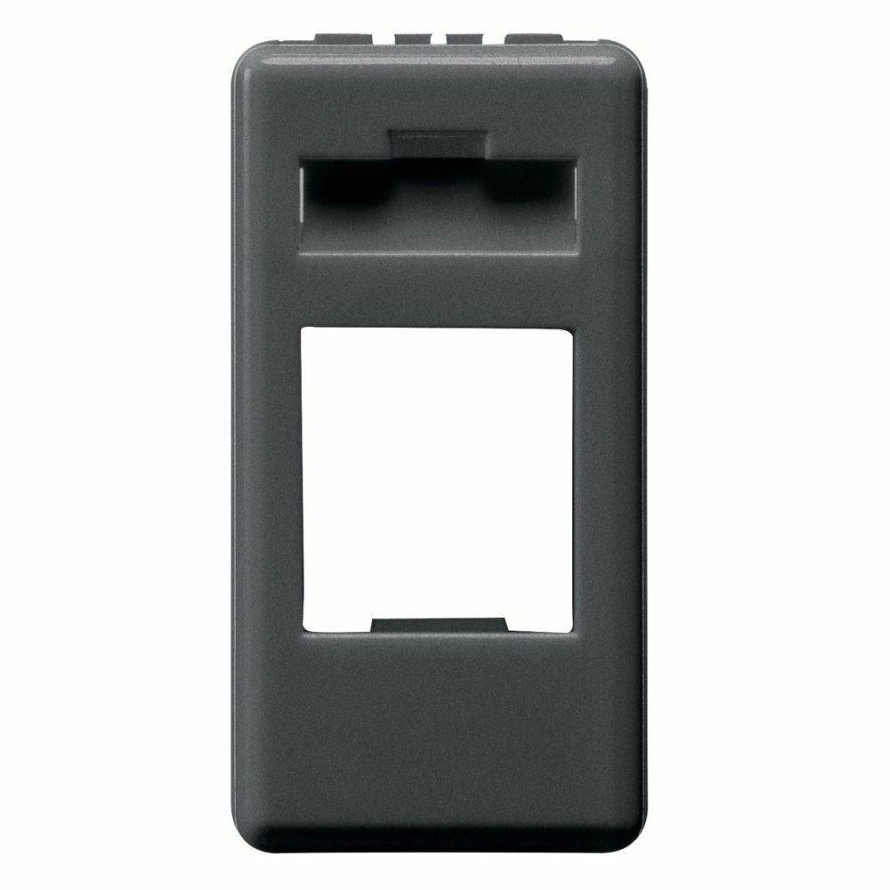 GEWISS GW21266, Adapter for Housing Data Connector, Ibm, 1 Module, System Black