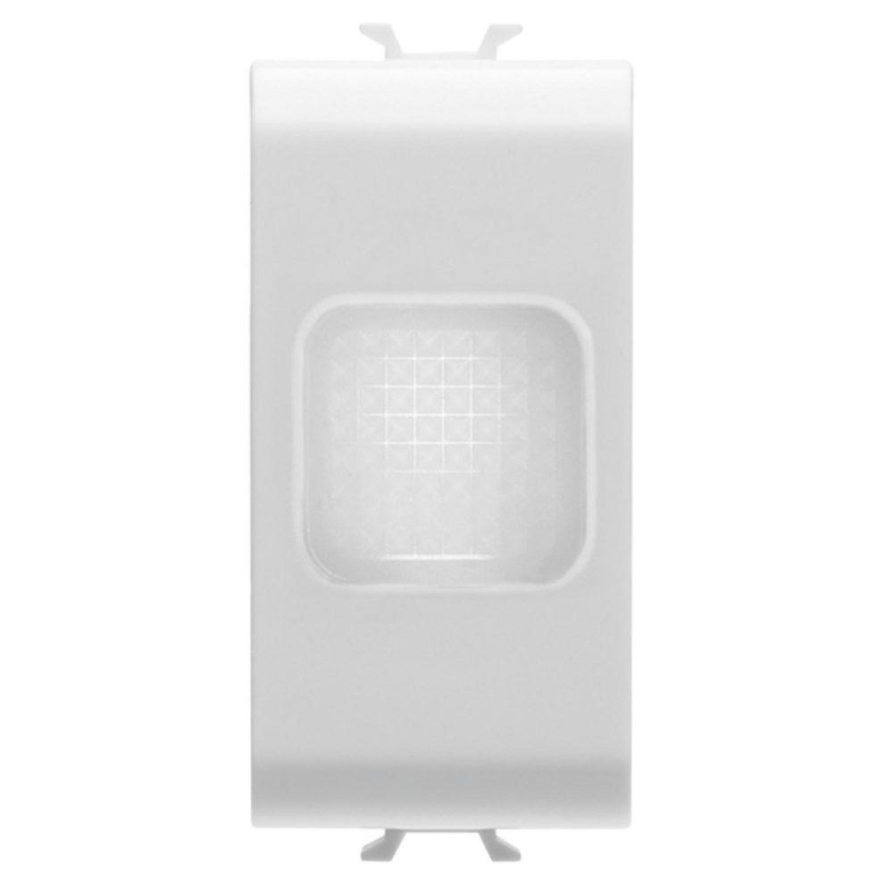 GEWISS GW15662, Anti Black-out Lamp, 230V AC 50/60Hz 1h, 1 Module, Satin White, Chorusmart 