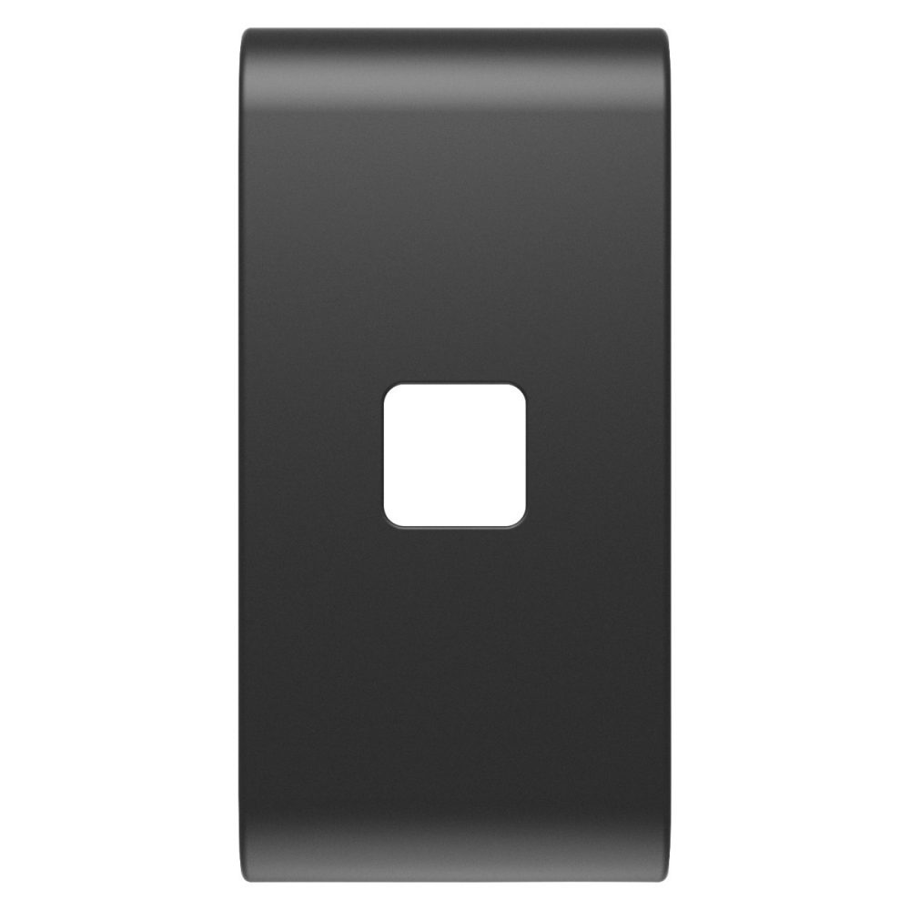 GEWISS GW12551S, Replaceable Button Key for Axial Commands, to Be Completed with Lens, 1 Module, Satin Black, Chorusmart 