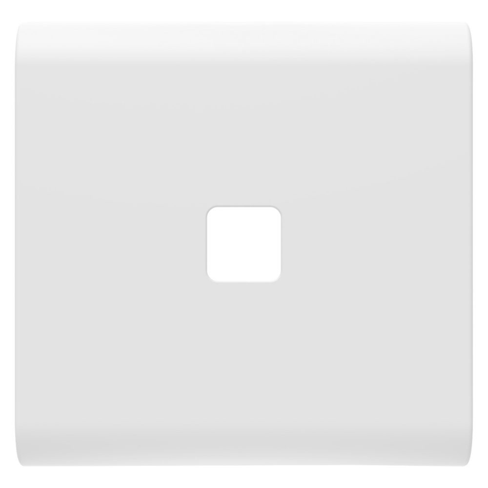 GEWISS GW15552S, Replaceable Button Key for Axial Commands, to Be Completed with Lens, 2 Modules, Satin White, Chorusmart 