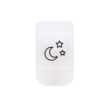 GEWISS GW10532A, Lentilă cu simbol iluminabil, Noapte bună