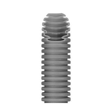 GEWISS DX20425R, Medium Pliable Conduit, Icta Self-recovering, Ø 25mm, Without Cable Puller, DaRK Grey