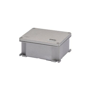GEWISS GW76283, Junction Box in Diecast Aluminium, Unpainted, 155x130x58, IP66
