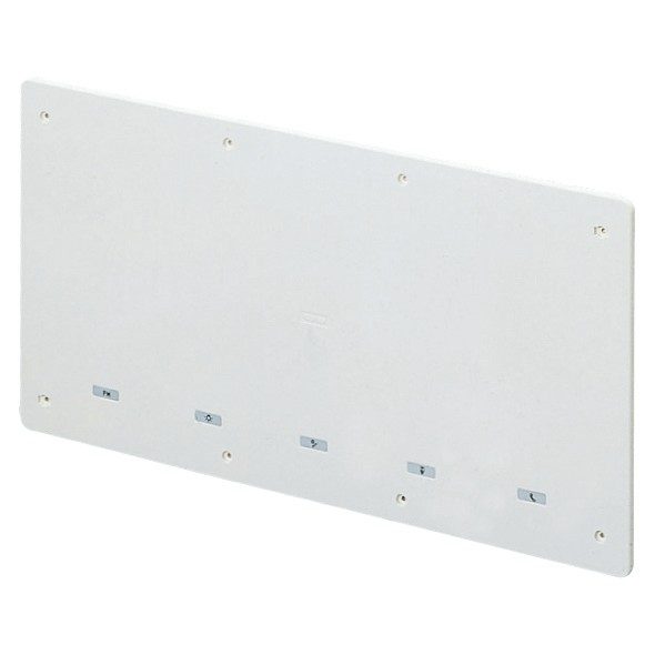 GEWISS GW48247, Shockproof Sealable Plain Lid for Boxes for Uprights, Dimensions 260x260