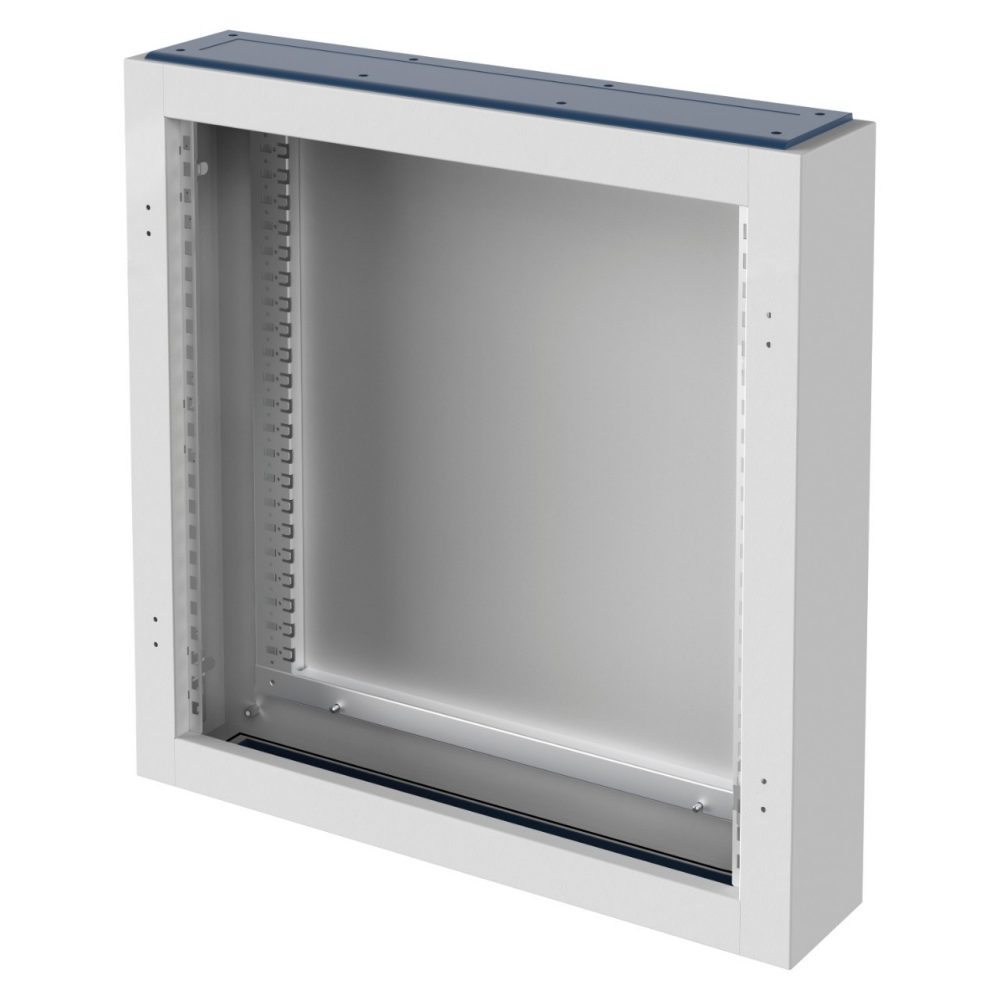 GEWISS GW47004E, CVX Distribution Board 160E, Surfacemounting, 600x1200x140, Ip30, Without Door, with Extractable Frame, Grey Ral7035