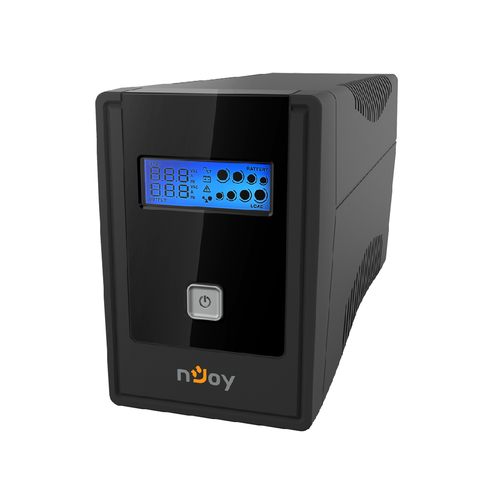 UPS NJOY Cadu 650 Single-phase, Line-interactive (VI), 600 VA / 360 W