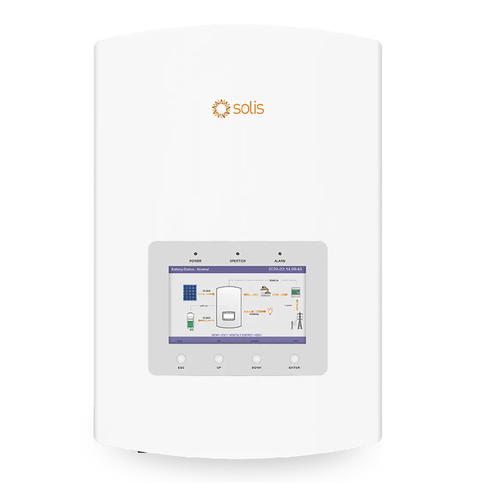 Solis RHI-4.6K-48ES-5G, 4.6kW, Single Phase Hybrid Energy Storage Inverter