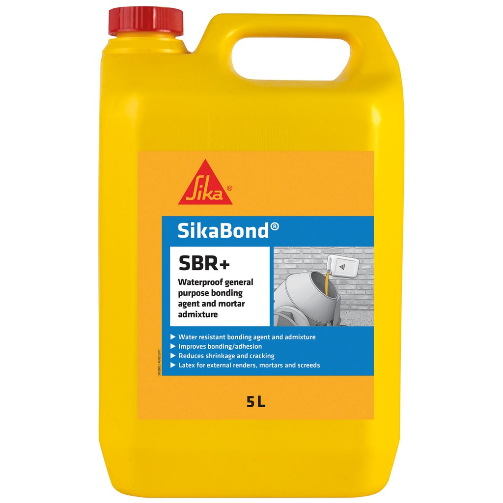 Sika Bond SBR+, Waterproof Bonding Agent and Mortar Mixture