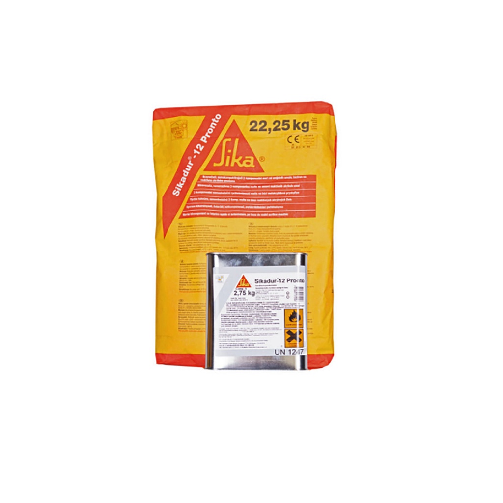 Sikadur-12 Pronto, Fast-curing repair and grout mortar all-in-one mix, Interior & Exterior, 25 kg