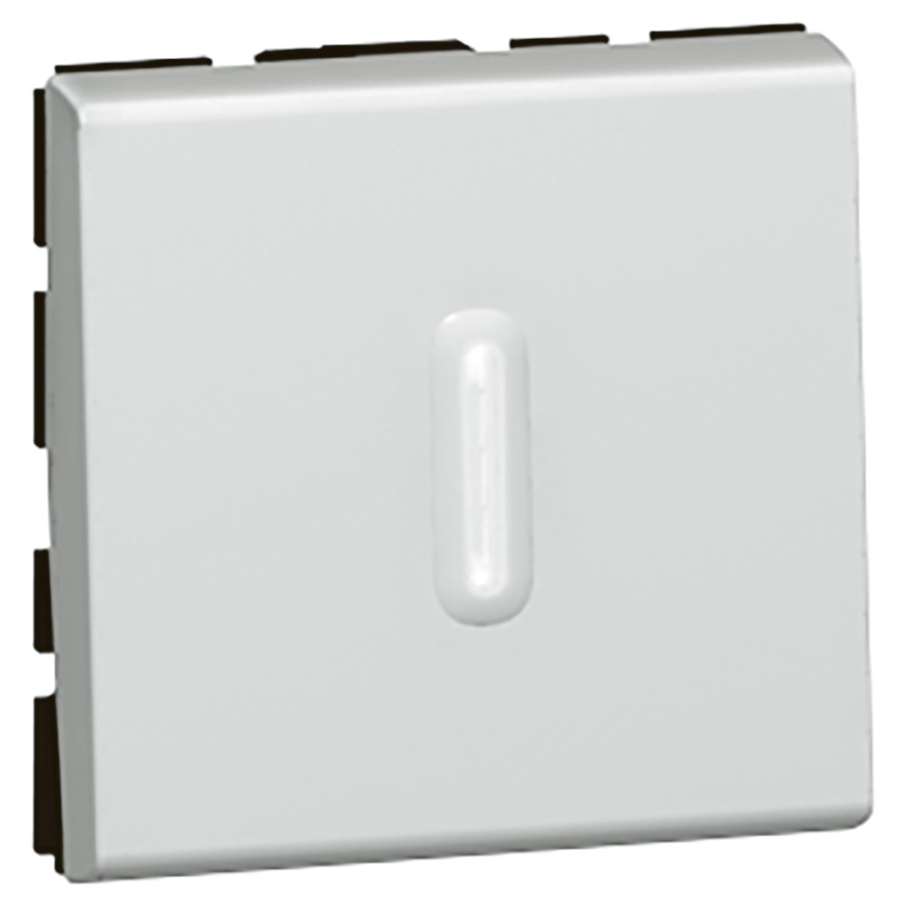 Legrand 079242, Buton Cap scara, 6 A, 250 V, 2 Module, Aluminiu