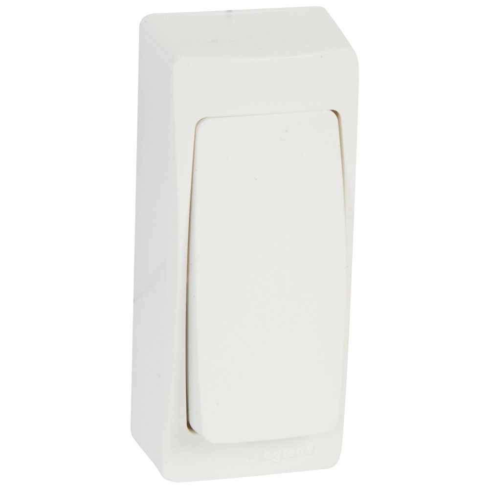 LEGRAND 086085, Full Button with Apparent Mounting, Narrow Version