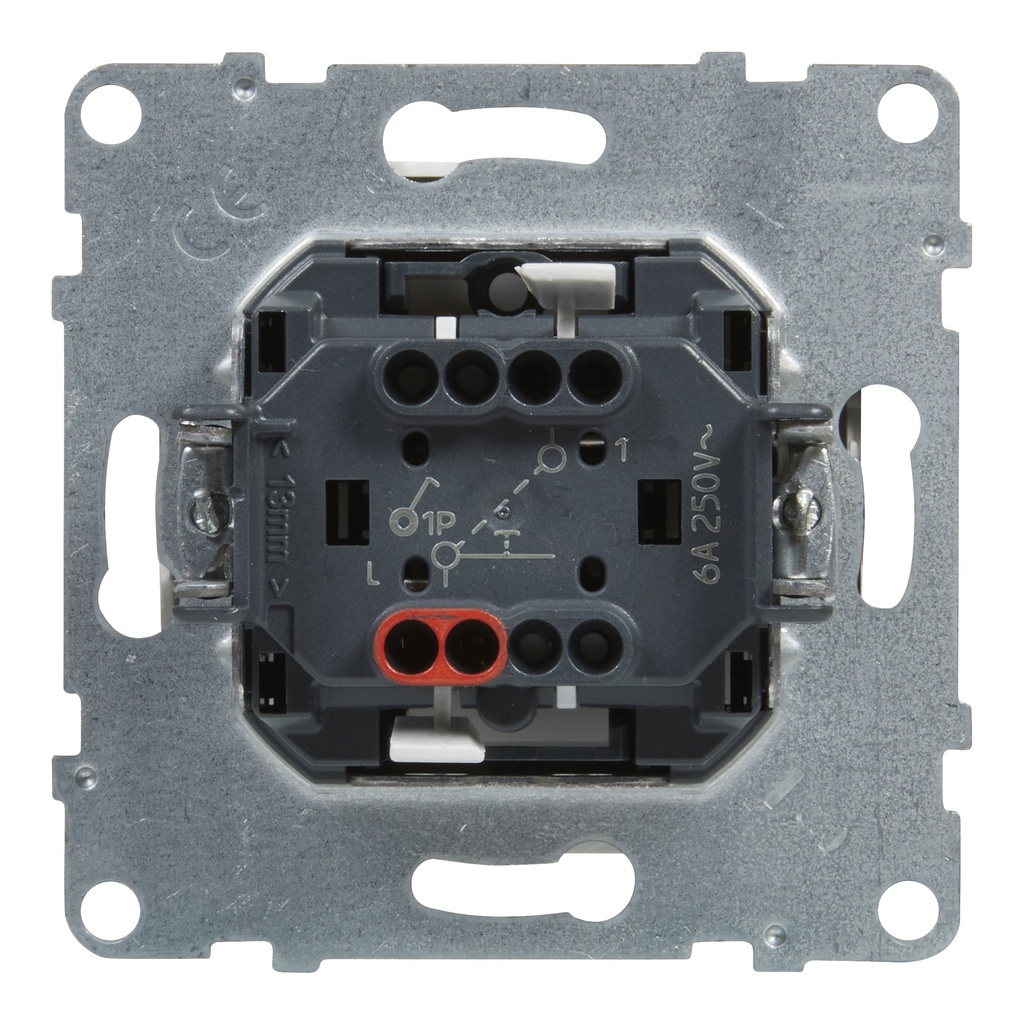 LEGRAND 721113, Button Inv. White Bell Icon