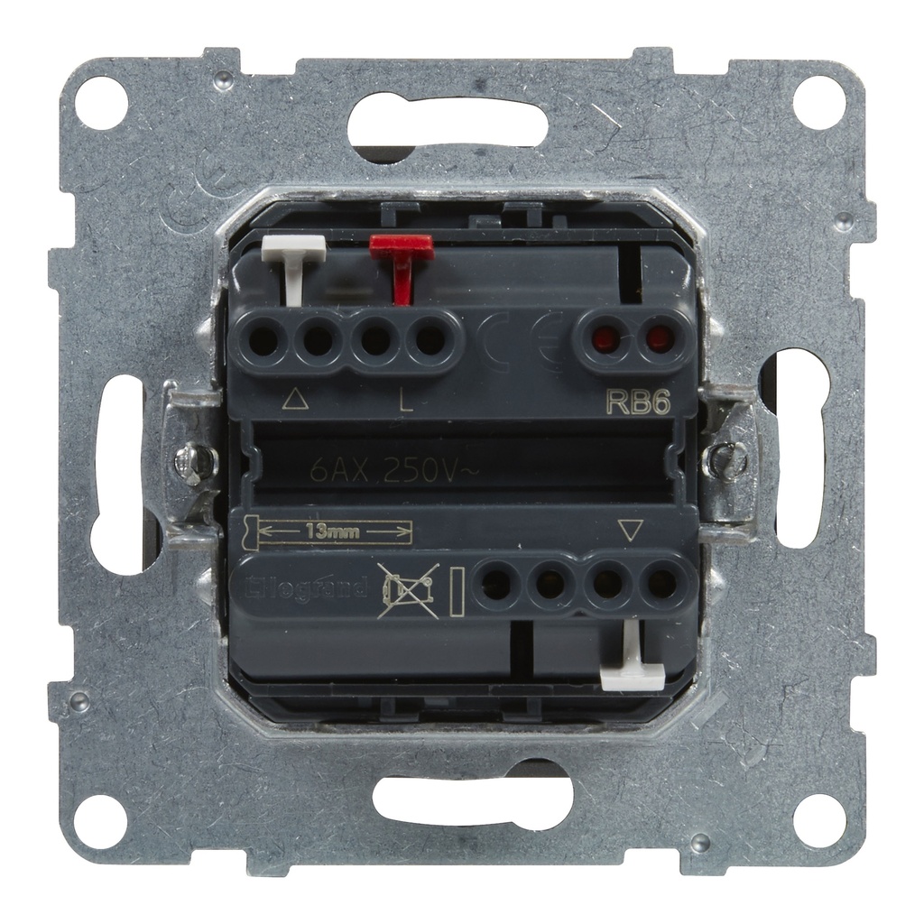 Legrand 721339, Intrerupator Storuri, 6A, Alu