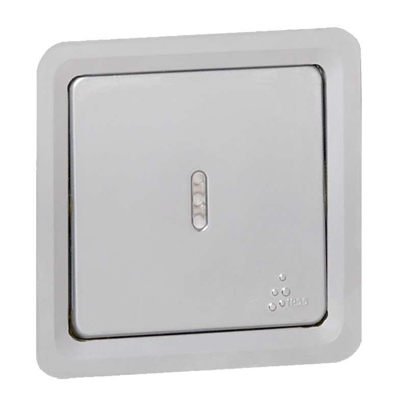 Legrand 077823, Întrerupator Cu Temporizare Soliroc, IP 55, Fara Neutru, 2 CoNDuctoare, 1000 W