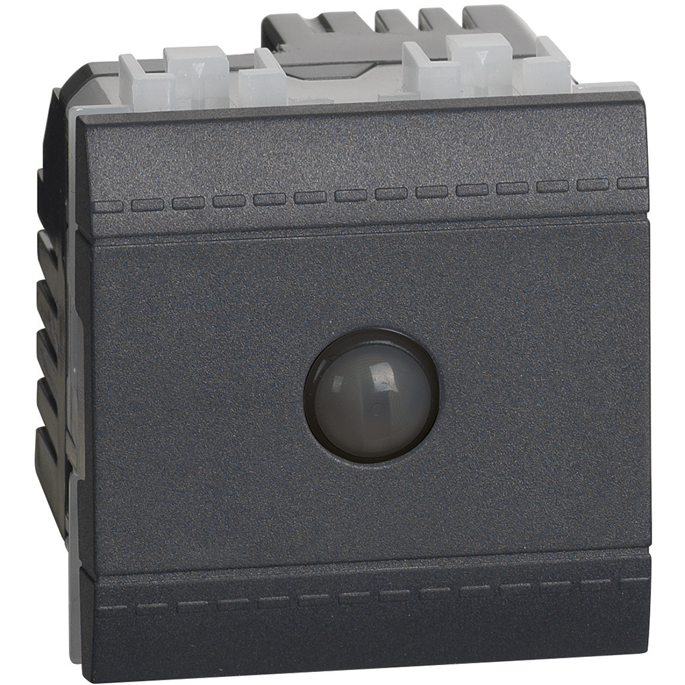 BTICINO L4003ES, Intuition Living Light 2-Way Switch, Automatic Connection, Anthracite, 2 Modules