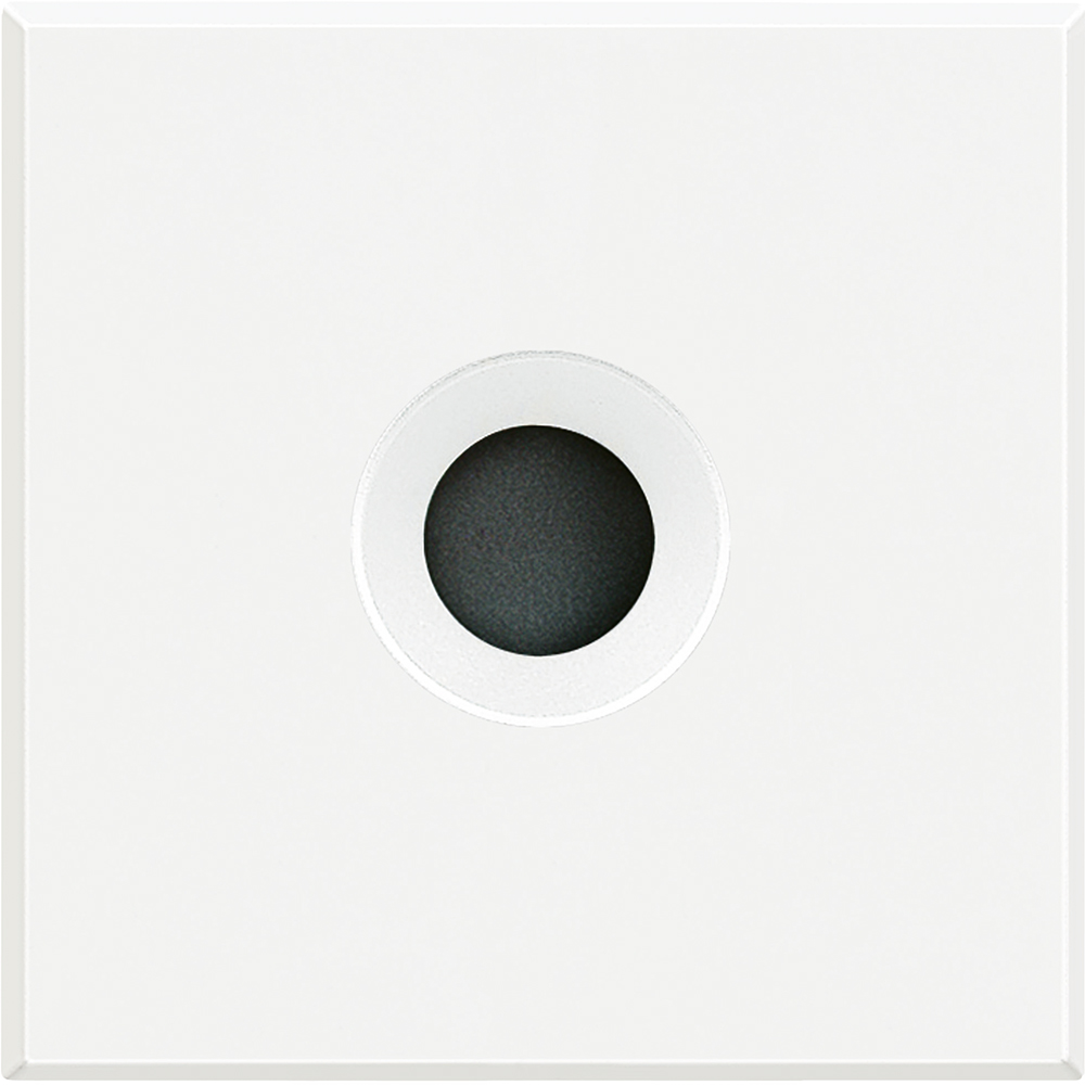 BTICINO HD4954, Axolute Cable Outlet, White, 2 Modules