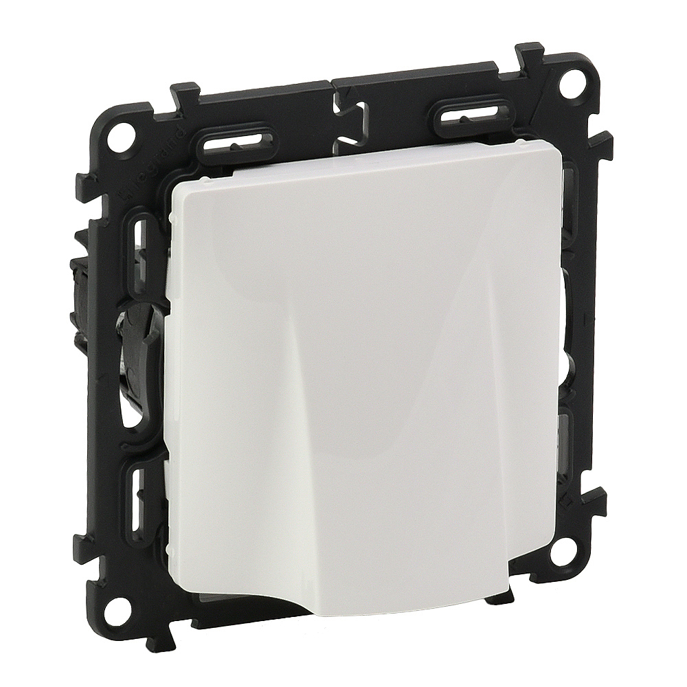 LEGRAND 753133, Cable Outlet with Valena Life Terminals, with Plate, White