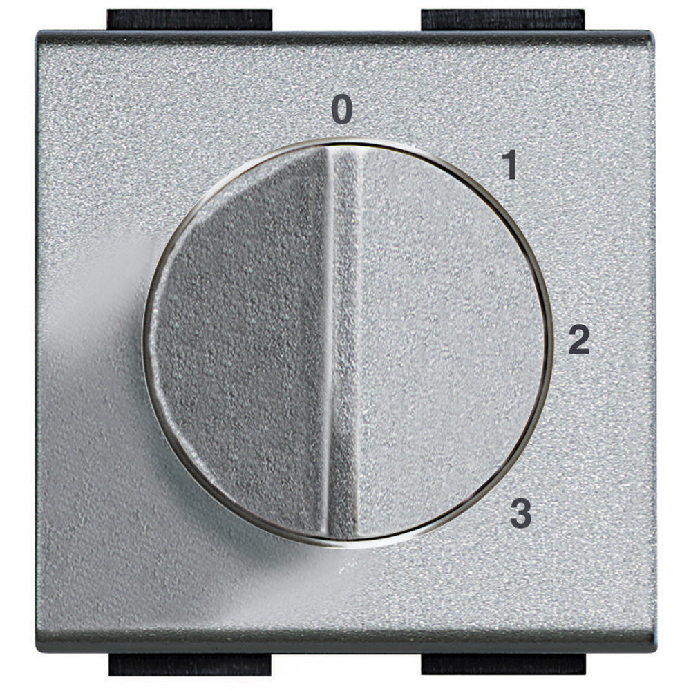 BTicino NT4016, Selector Rotativ 16 A 250 V Pentru VMC Living Light tech, 2 Module