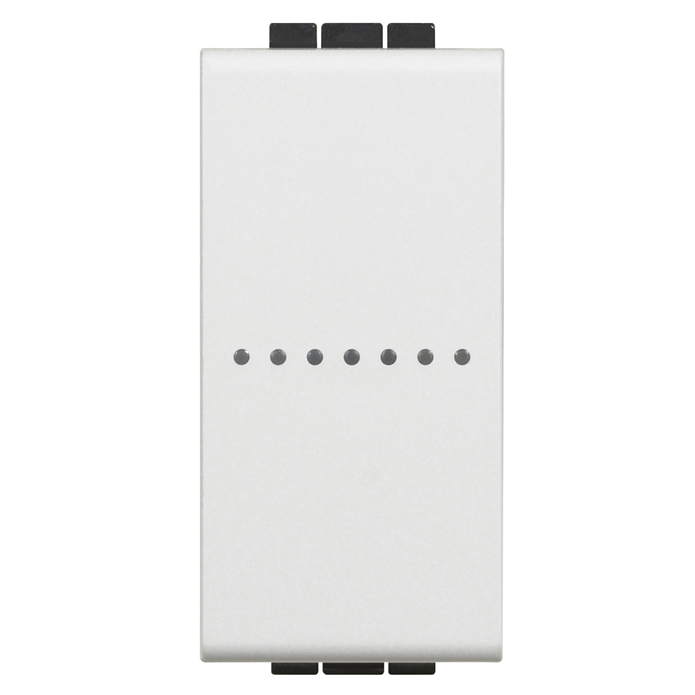 BTicino N4003C, Întrerupător Cap Scara Conectat Living Light with Netatmo Pentru Controlul Iluminatului Local Si De La Distanta