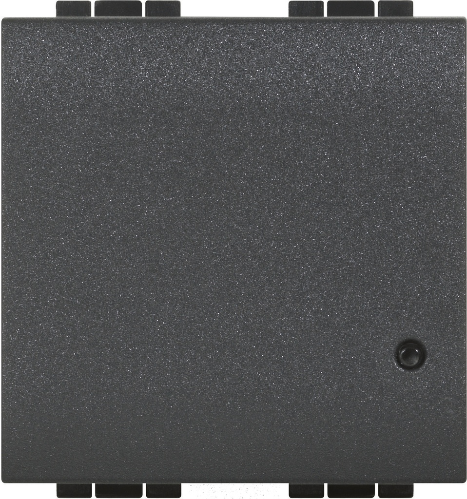 BTICINO L4411CM2, Connected Switch (with Dimmer Option) Living Light with Netatmo, 2 Modules, Supplied with Active Compensator