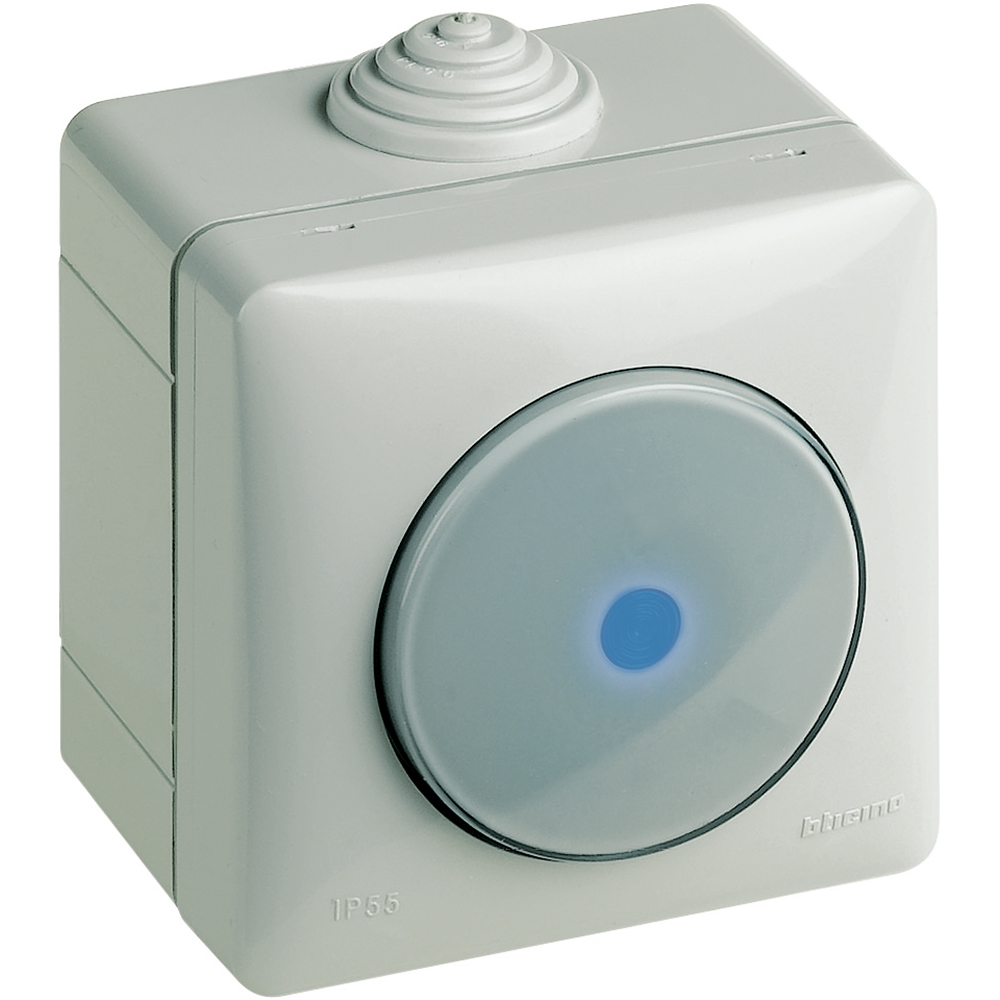 BTicino 26003, Idrobox, Întrerupător Cap scară IP55 1 Modul 16A