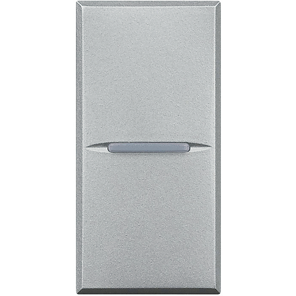 BTICINO HC4004, Cross Switch, Axial Control Axolute 16 AX,250 V, Automatic Connection, Aluminum, 1 Module