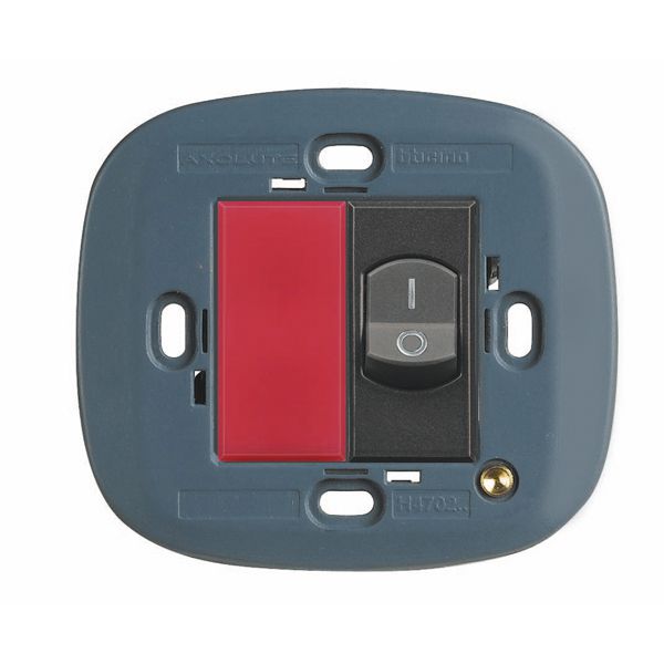 BTicino HS4011S, Axolute, Comandă 2P 32A + Lumină + Suport