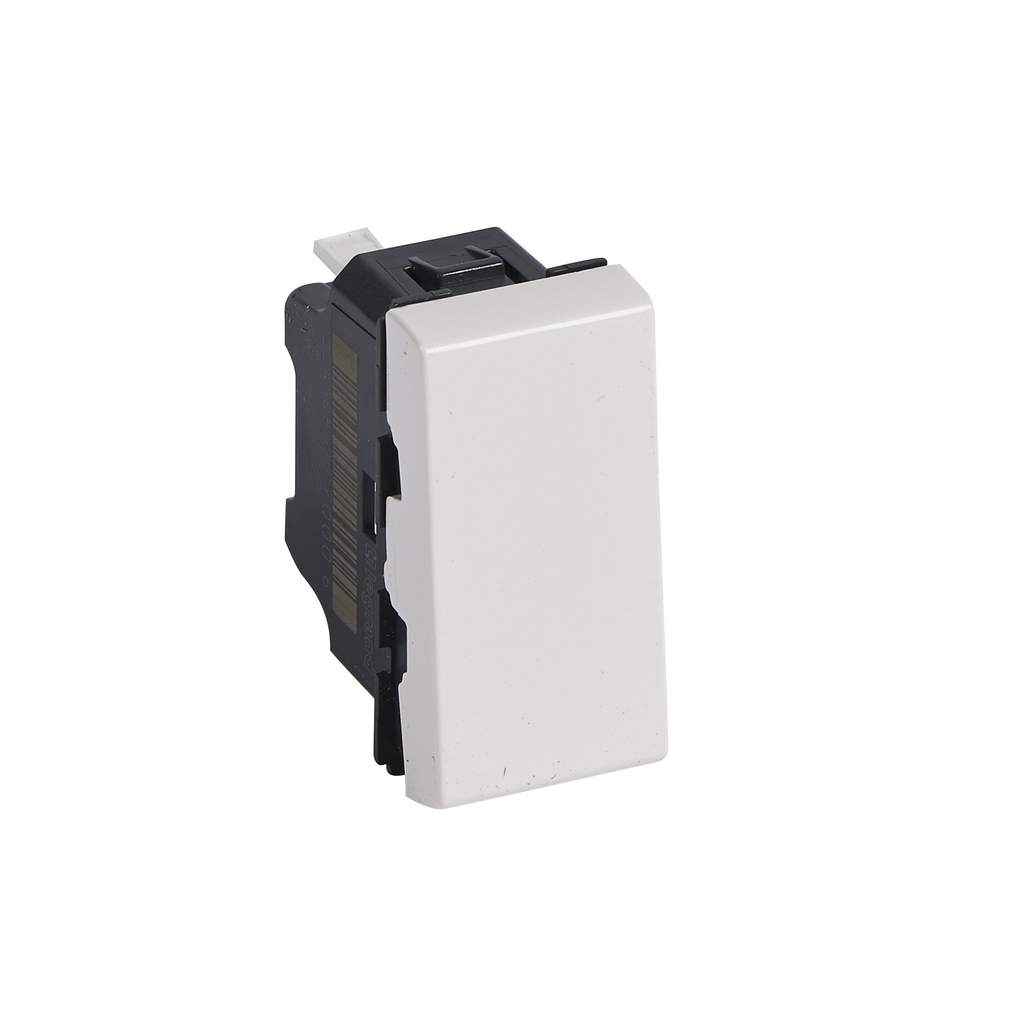 Legrand 077000, Intrerupator Mosaic, 10 AX, 250 V, 1 Modul, Alb