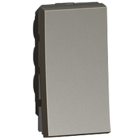 Legrand 572505, 10AX Întrerupător SP Cap scară 1 Mod Pătrat Magnesiu