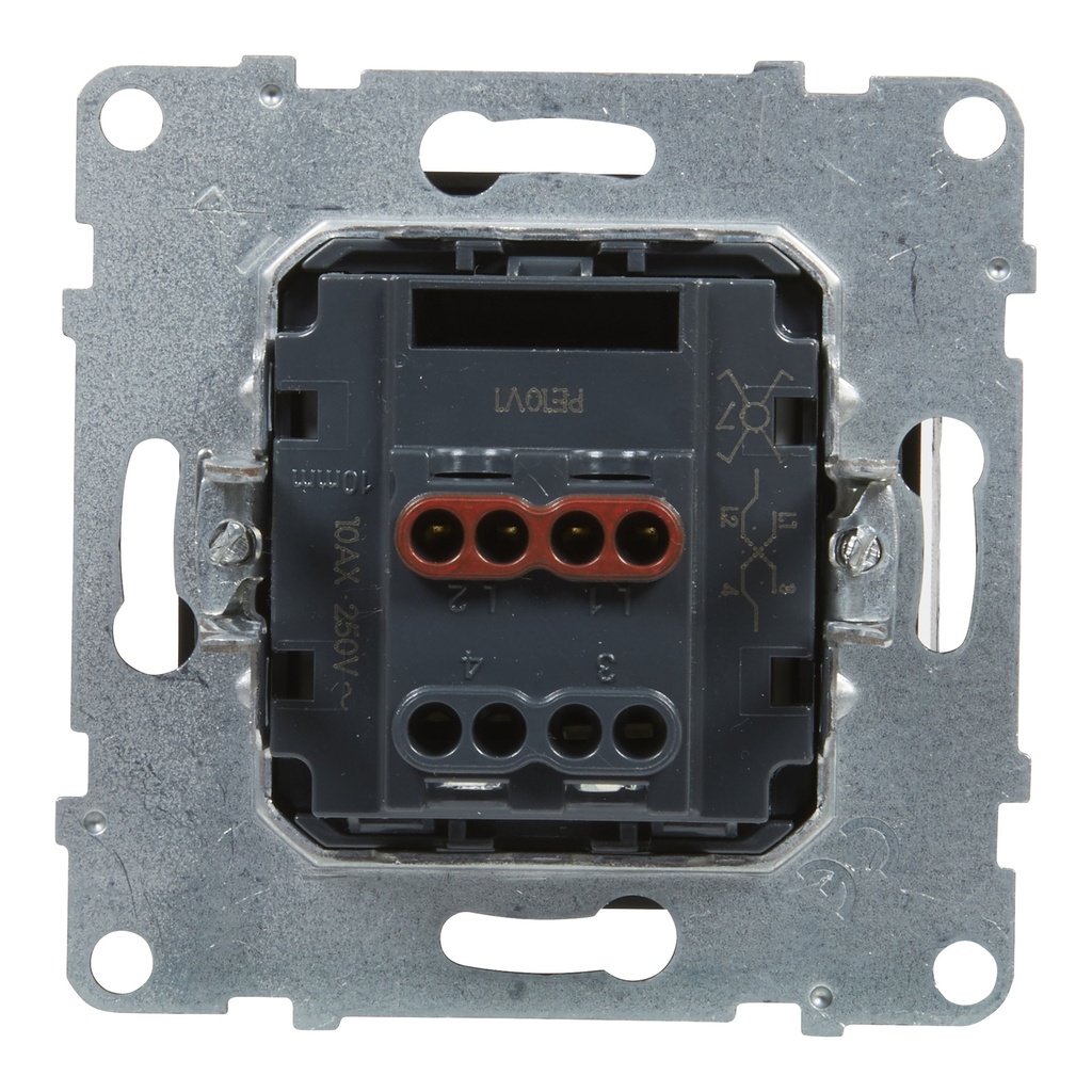 Legrand 721407, Intrerupator Cruce, 10AX, NG