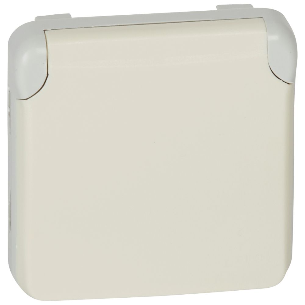 LEGRAND 069640, Plexo IP 55 German Standard Socket, 2P+E Automatic Connection, White