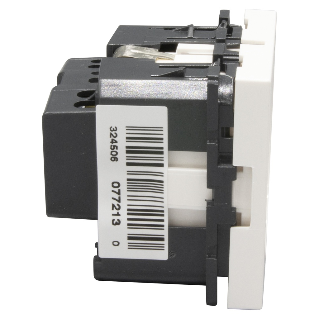 LEGRAND 077213, Simple Multi Socket, 2P+E with Special Screw, 2 Modules