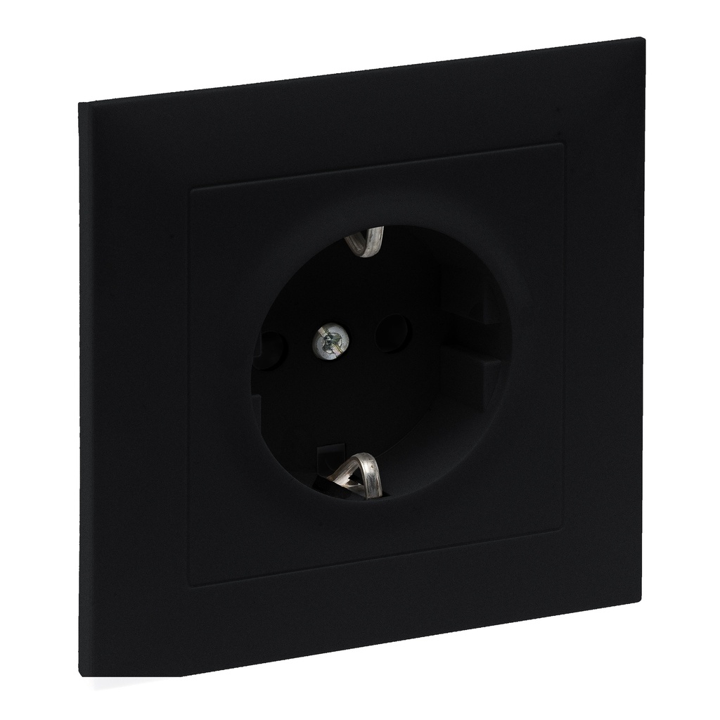LEGRAND 721428, 2P+E Socket, Monobloc, Child Protection, Ng