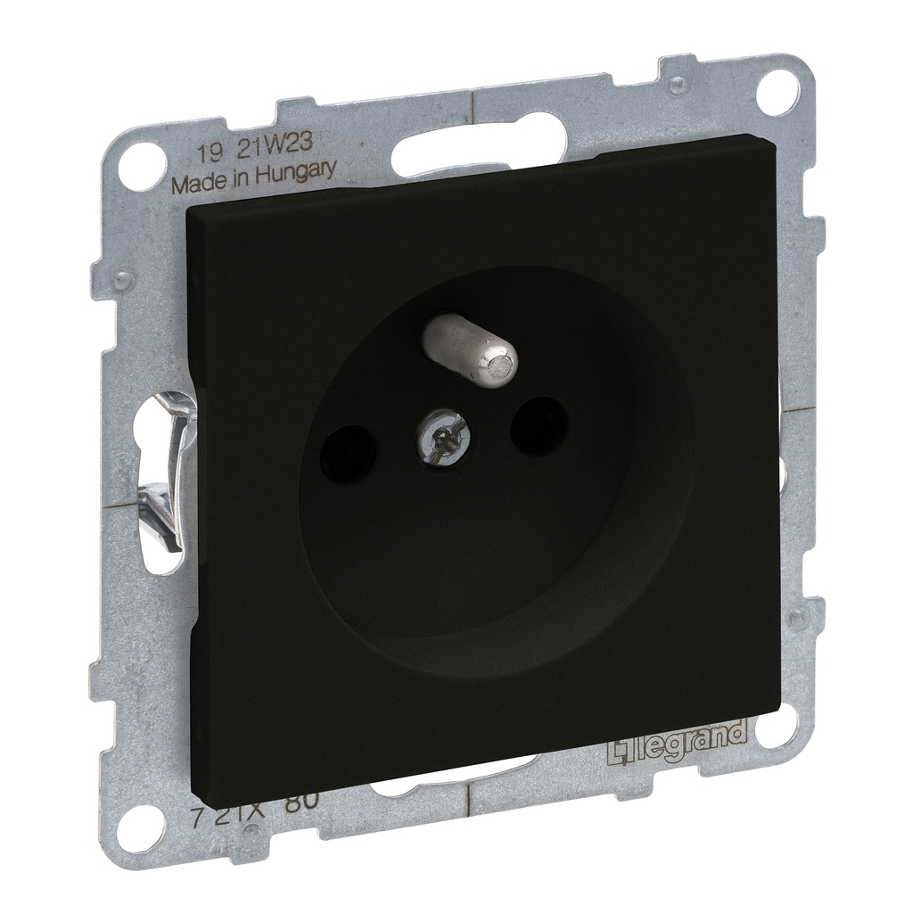 LEGRAND 721480, 2P+T Socket, French Standard, Term Aut, Ng
